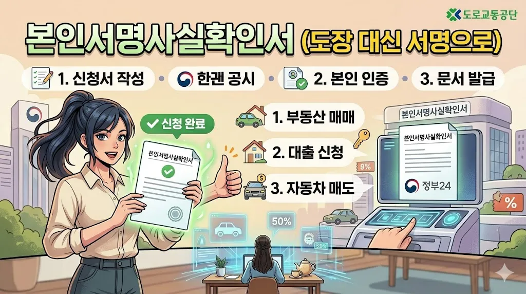 본인서명사실확인서