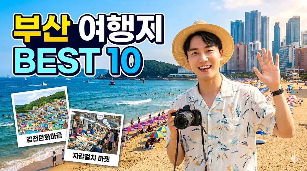 부산 여행지 best 10, 낭만과 활기가 넘치는 바다 코스 정복기 1 부산 여행지 best 10
