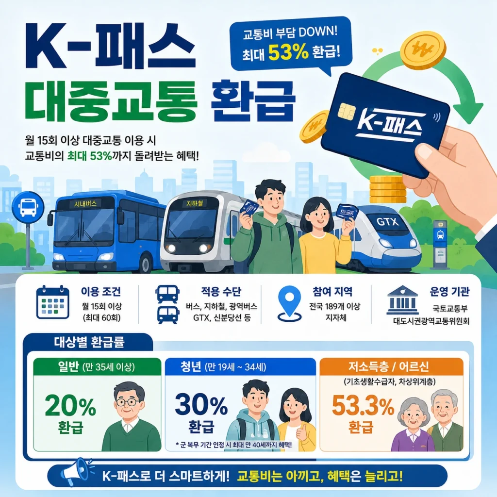 K-패스 대중교통 환급