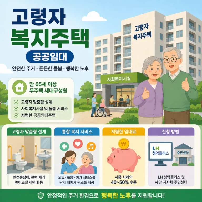 고령자 복지주택 (공공임대)