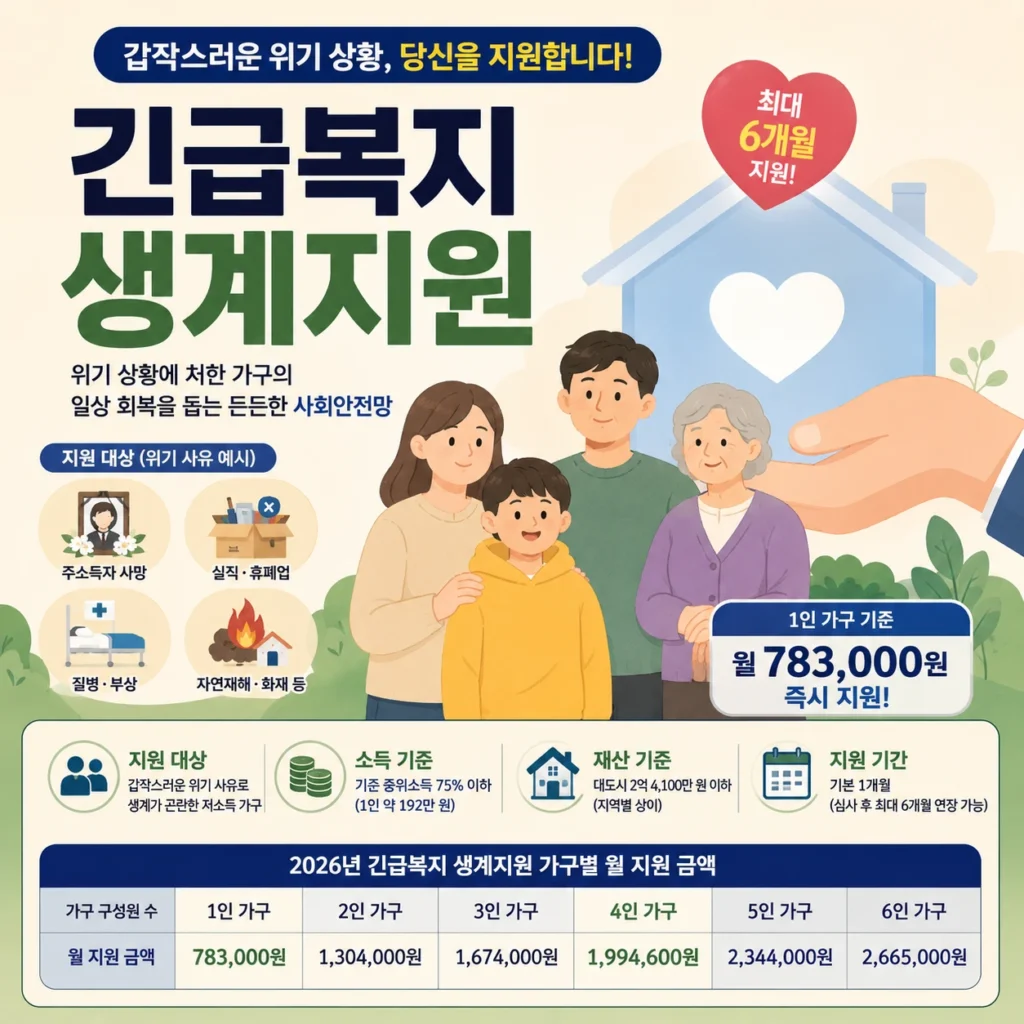 긴급복지 생계지원
