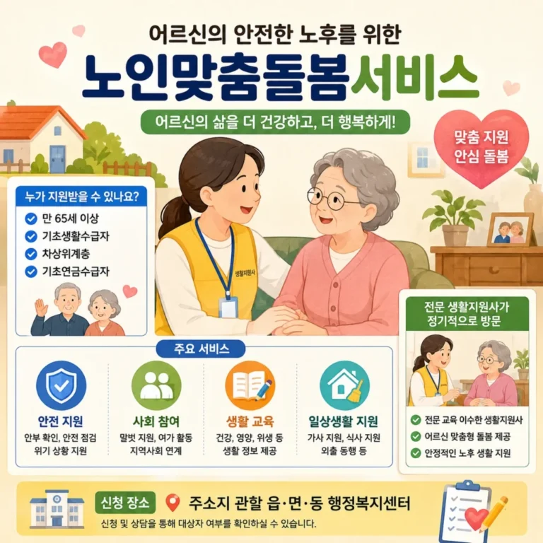 노인맞춤돌봄서비스