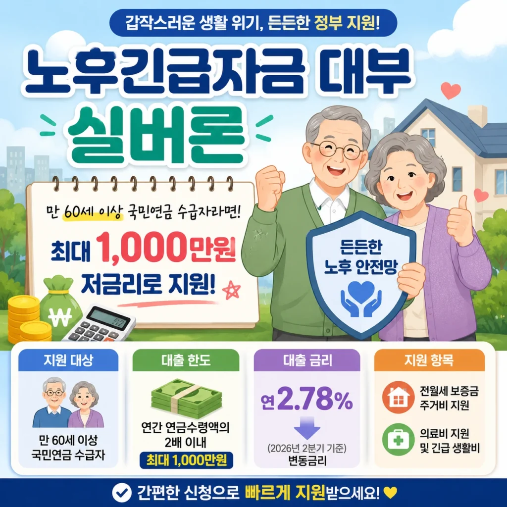 노후긴급자금 대부