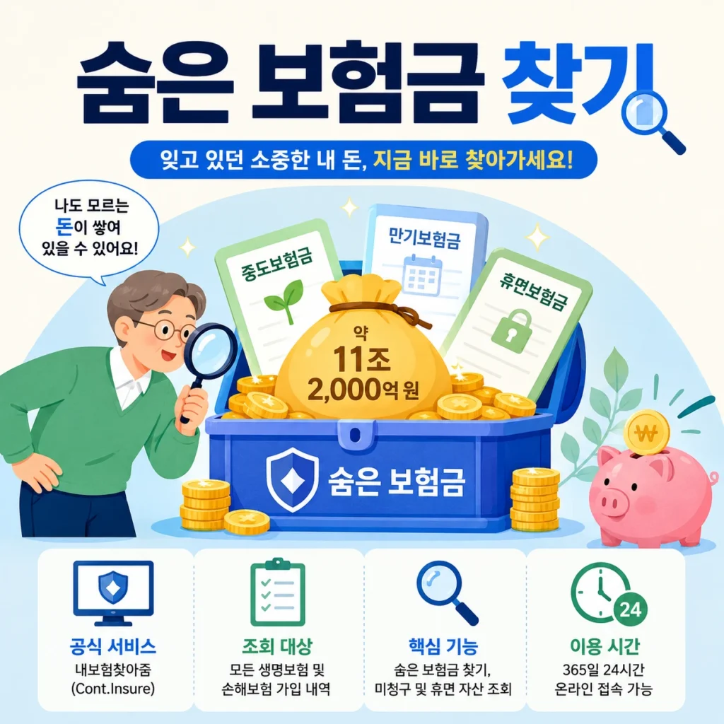 숨은 보험금 찾기