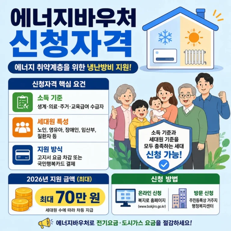 에너지바우처 신청자격