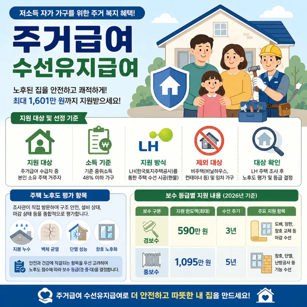 주거급여 수선유지급여