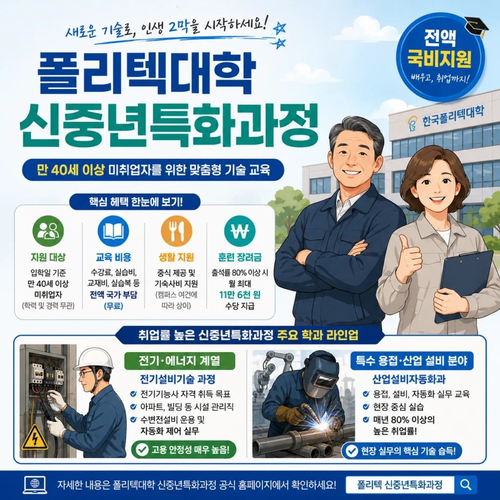 폴리텍대학 신중년특화과정