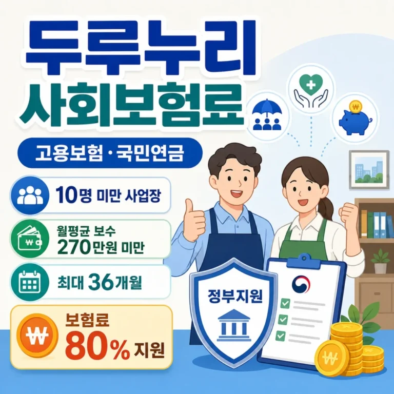 두루누리 사회보험료