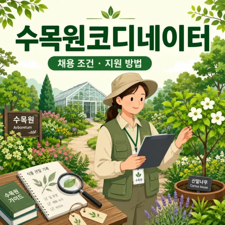 수목원코디네이터