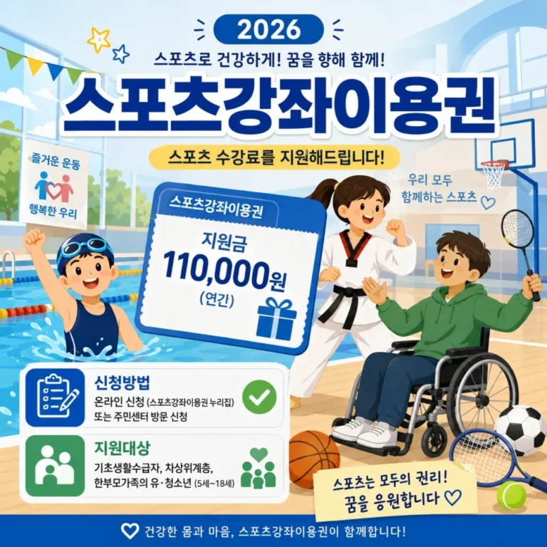 스포츠강좌이용권